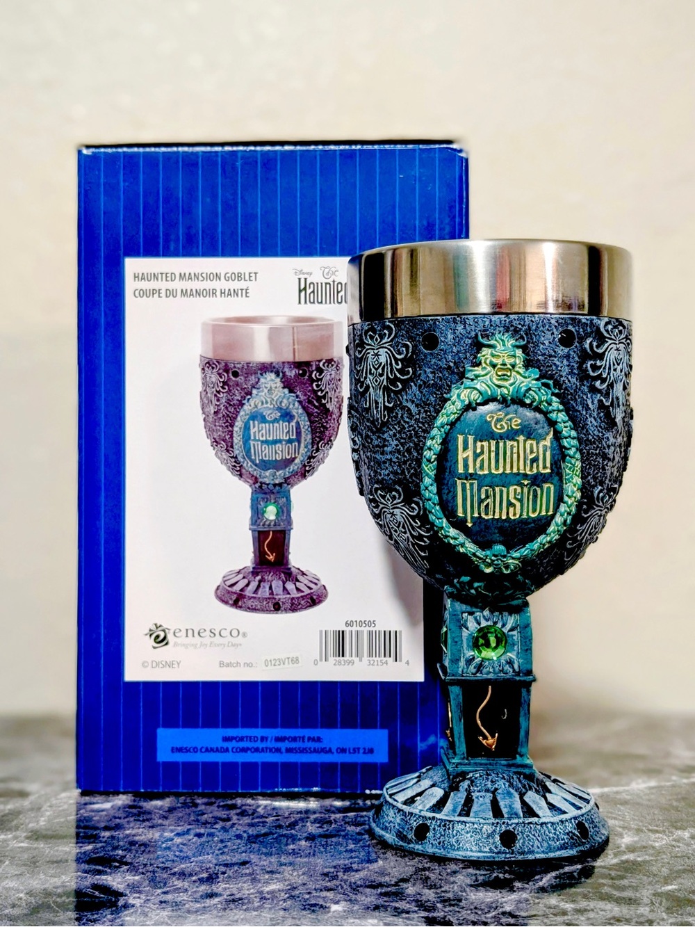 Disney Haunted Mansion Goblet Wine Cup